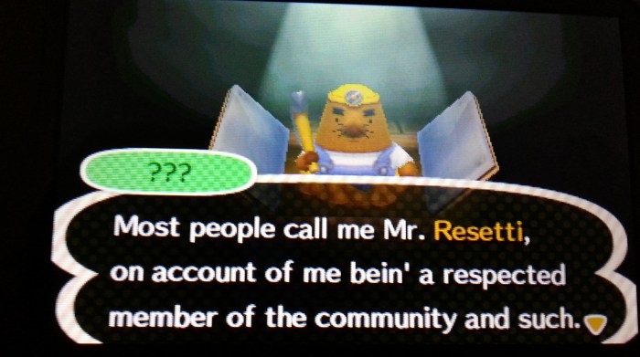 Mr Resetti