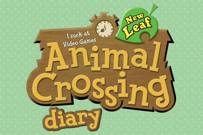 Animal Crossing Diary Logo new